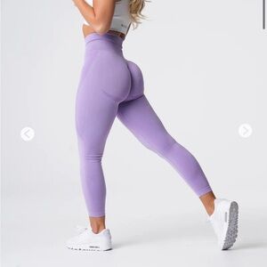 NVGTN Lilac Contour Seamless Leggings